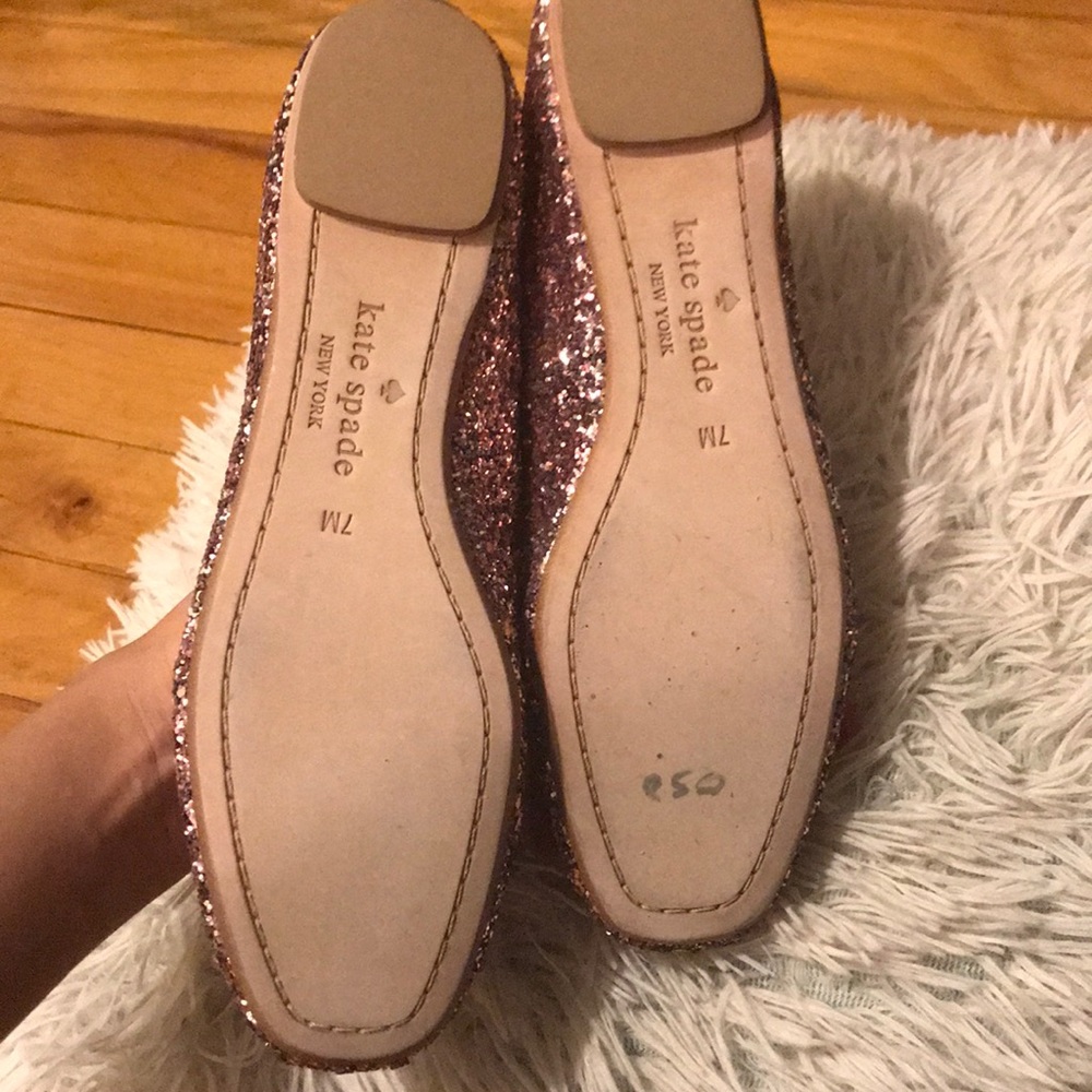 Brand new glitter Kate Spade flats! - Picture 5 of 5